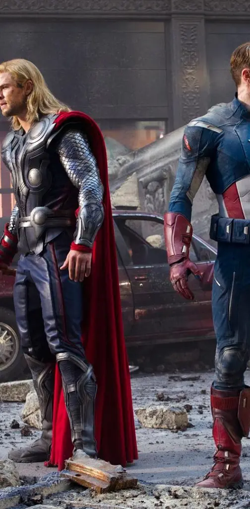Thor and Captain A
