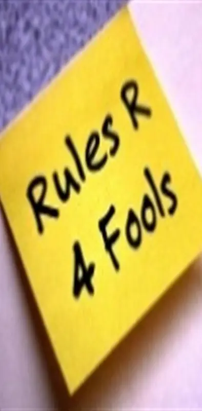 Rules R 4 Fools