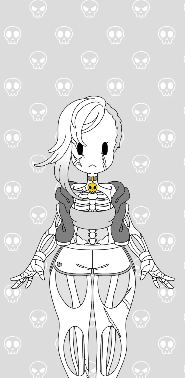 MC Skeleton Girl