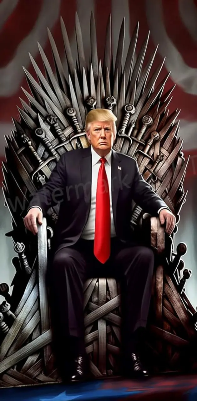 Trump On Iron Throne
