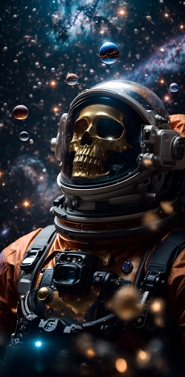 astronaut skull
