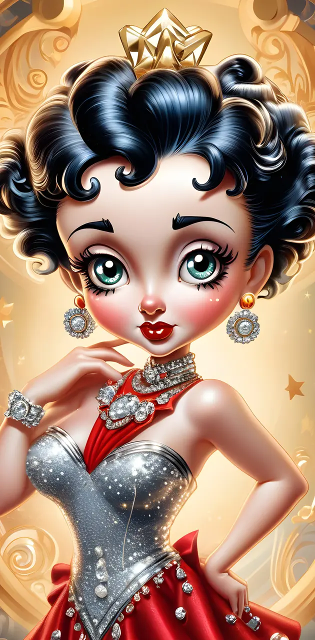 an animated version of Betty Boop