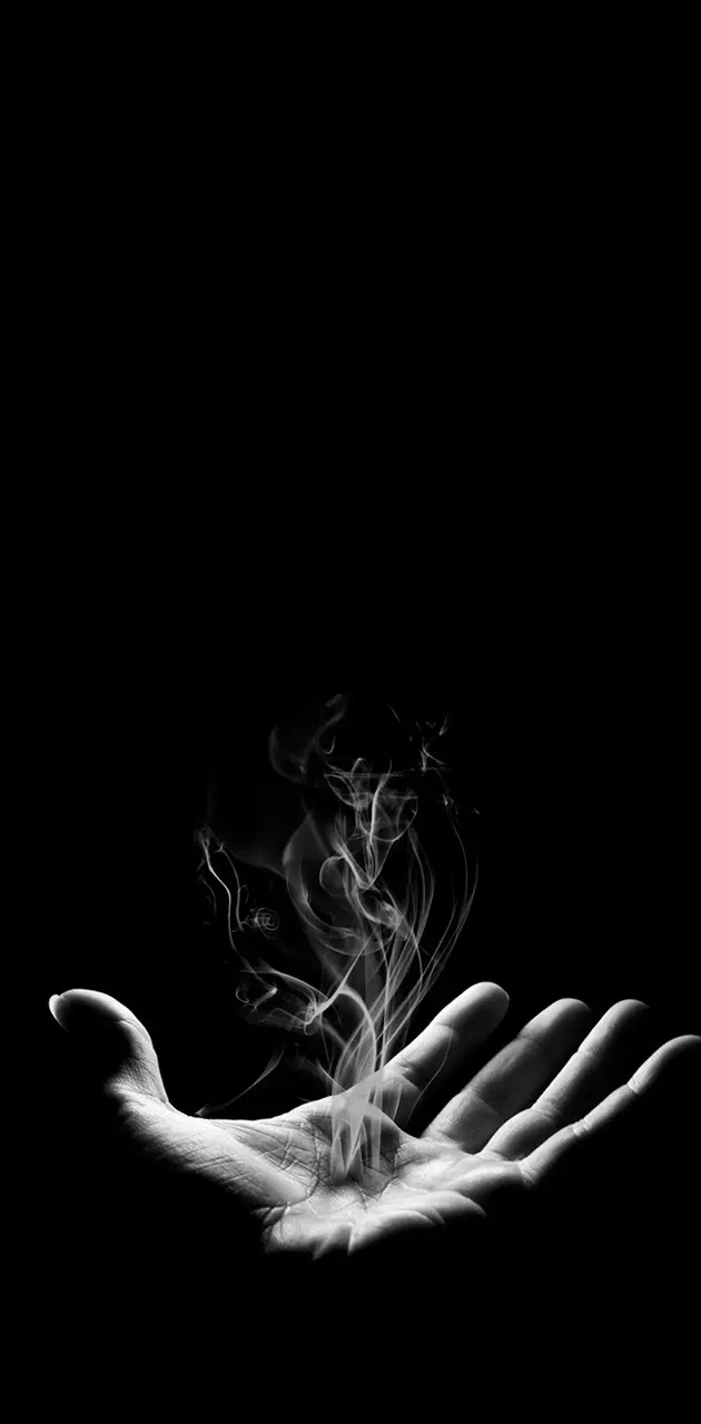 smoke hand