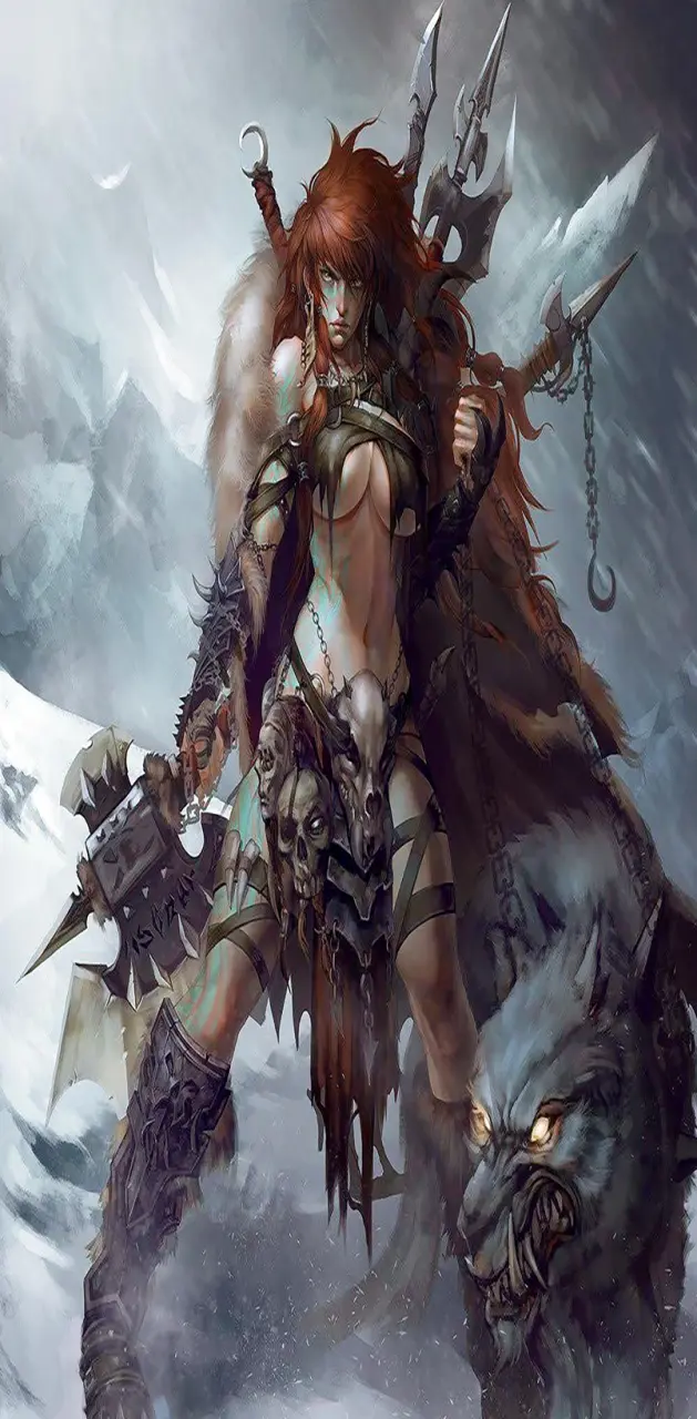 Barbarian Huntress