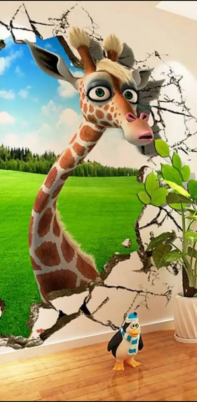 Giraffe comin thru