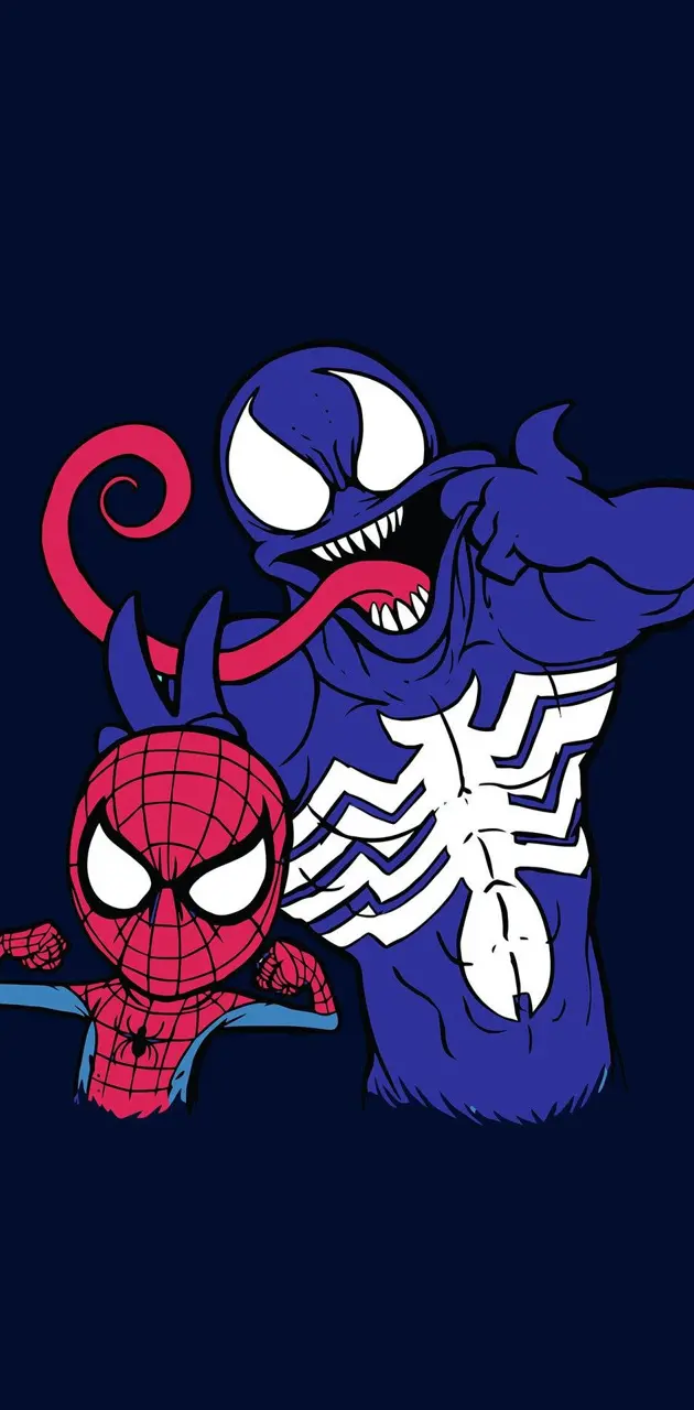 Spiderman and venom