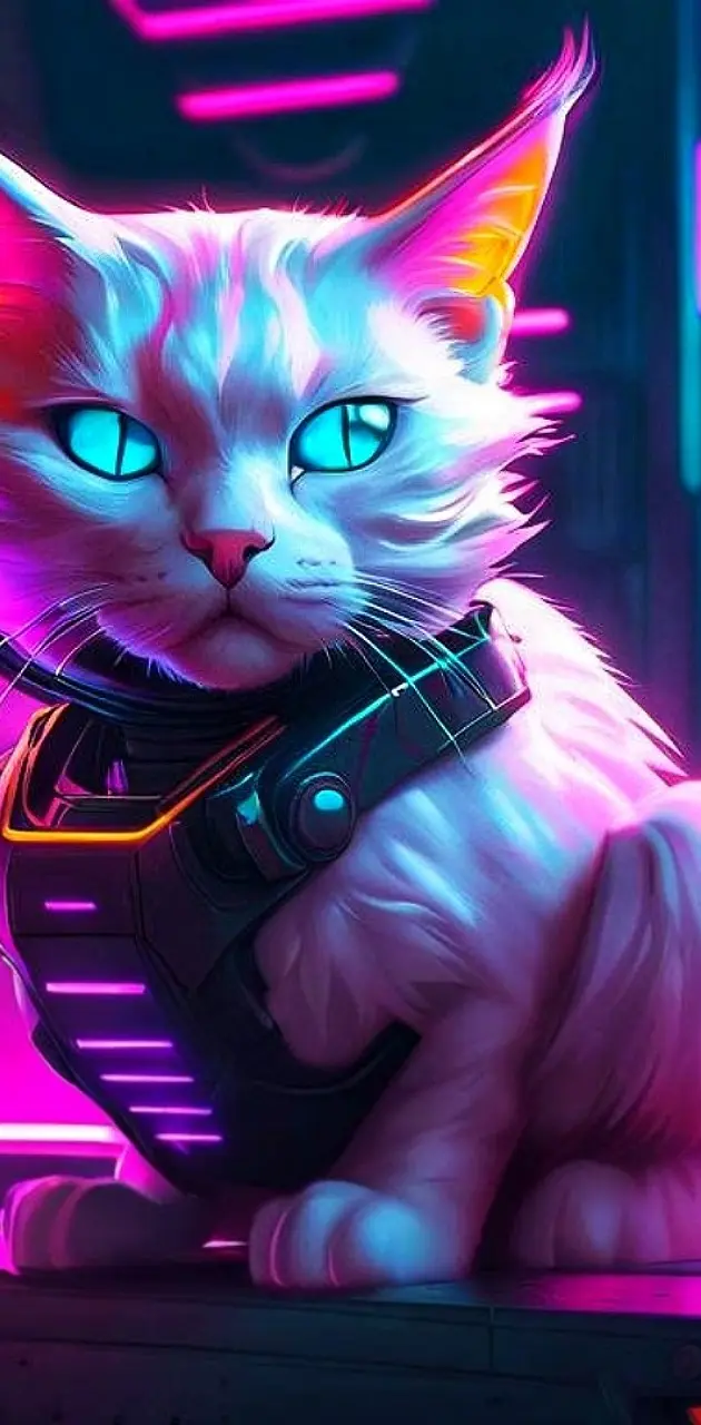Cyberpunk Cat V2