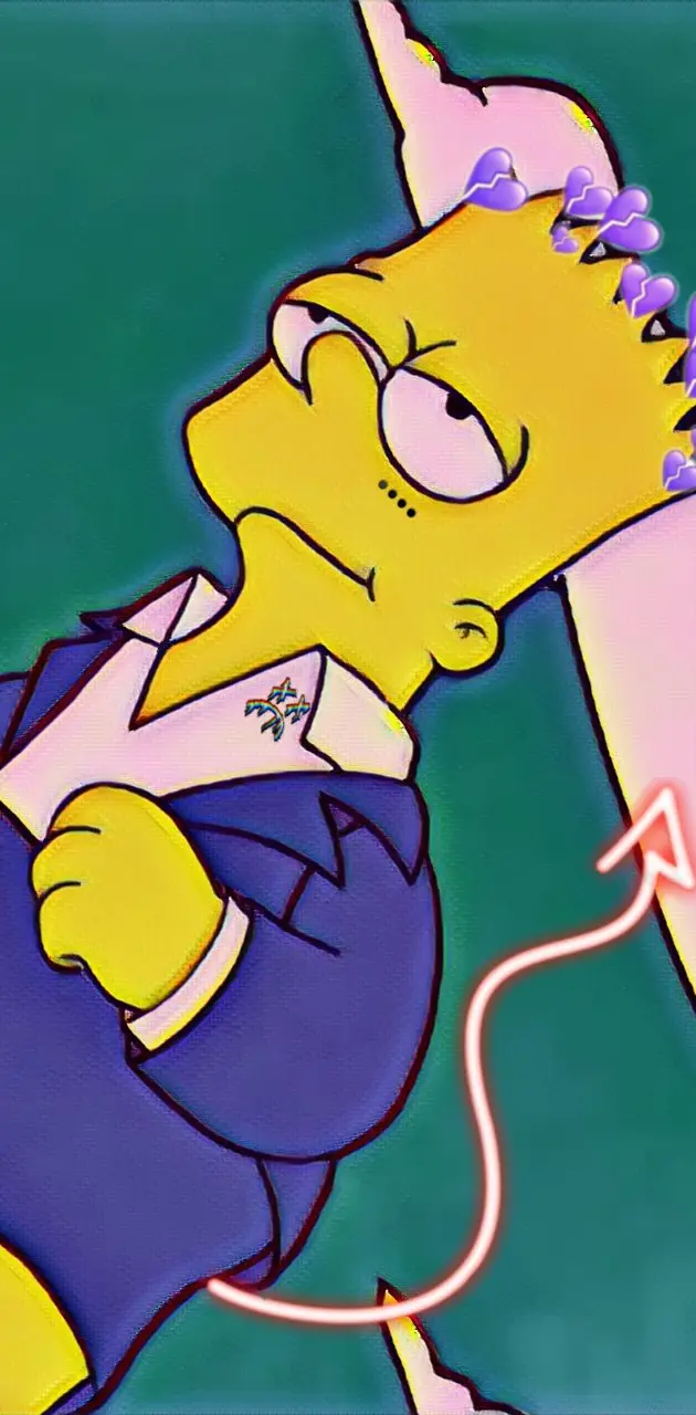 Bart Simpsons S.A.D. | Sticker
