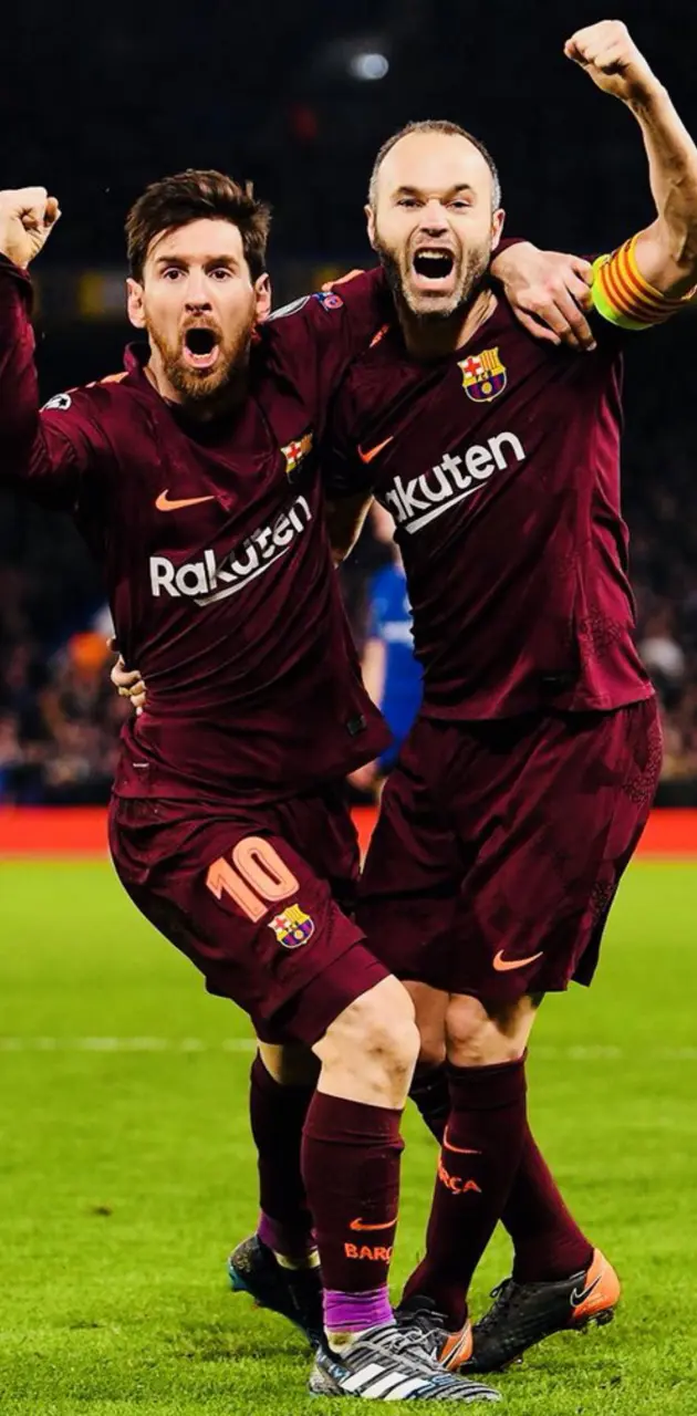 Messi Iniesta Goal