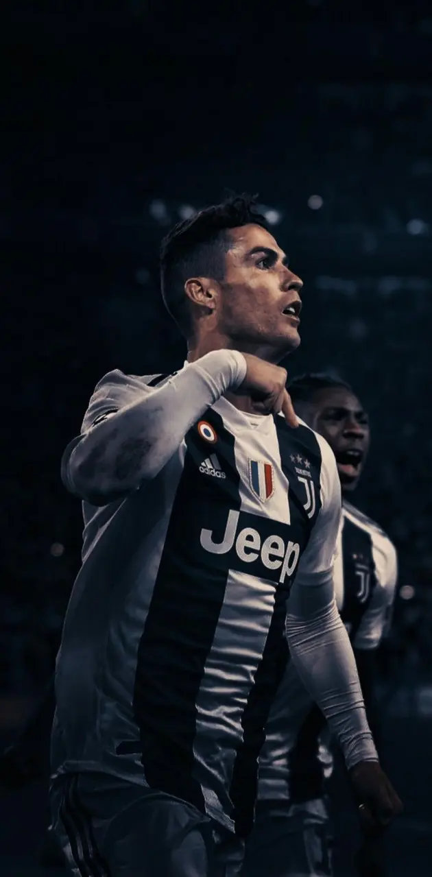 Download Cristiano Ronaldo Juventus Jeep-Adidas Jersey Wallpaper