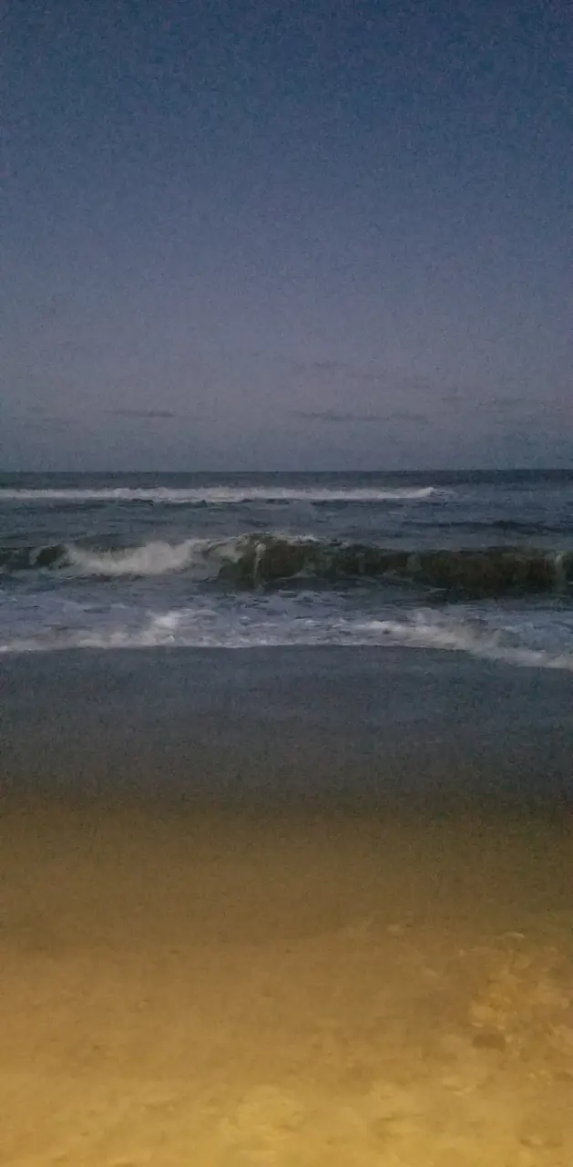 The beach at night