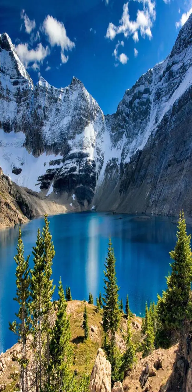 Mountain Blue Lake