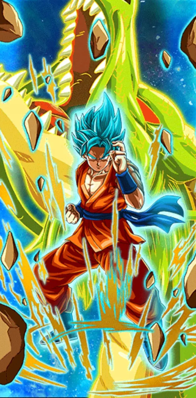 Goku Saiyan Blue