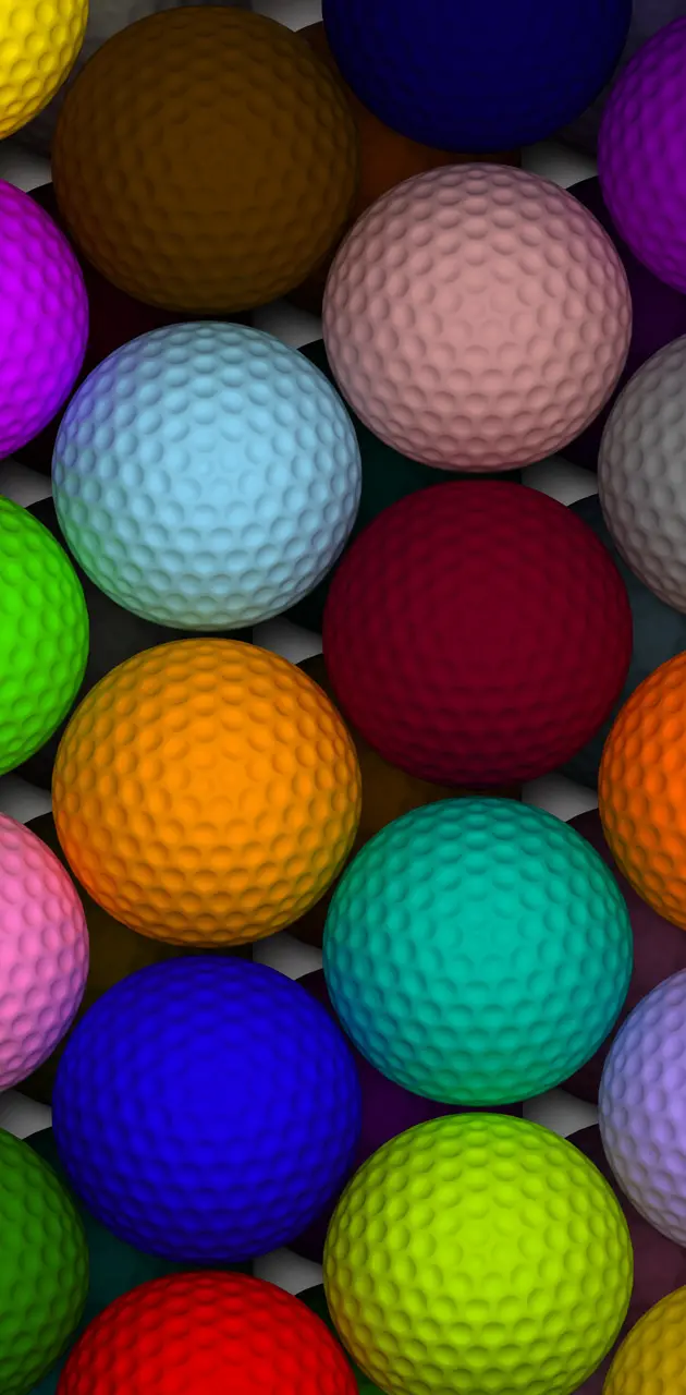 Colorful golf