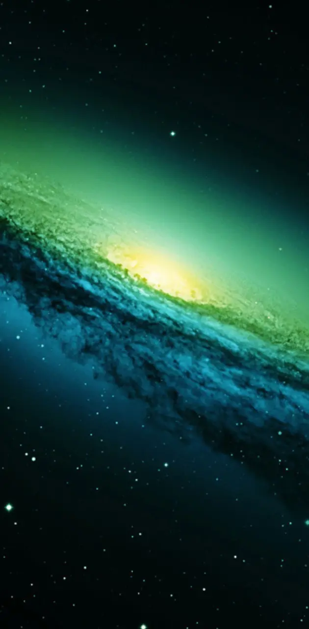 Green galaxy