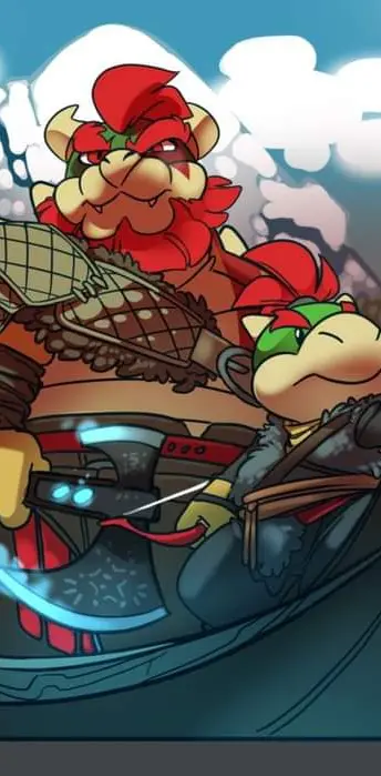 Bowser and son