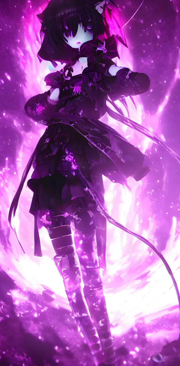 The purple gardian 