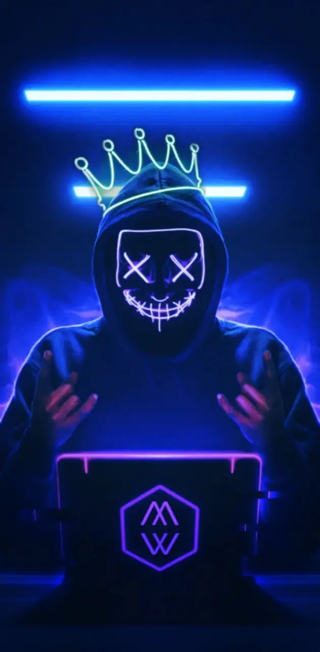 MW neon anime hacker