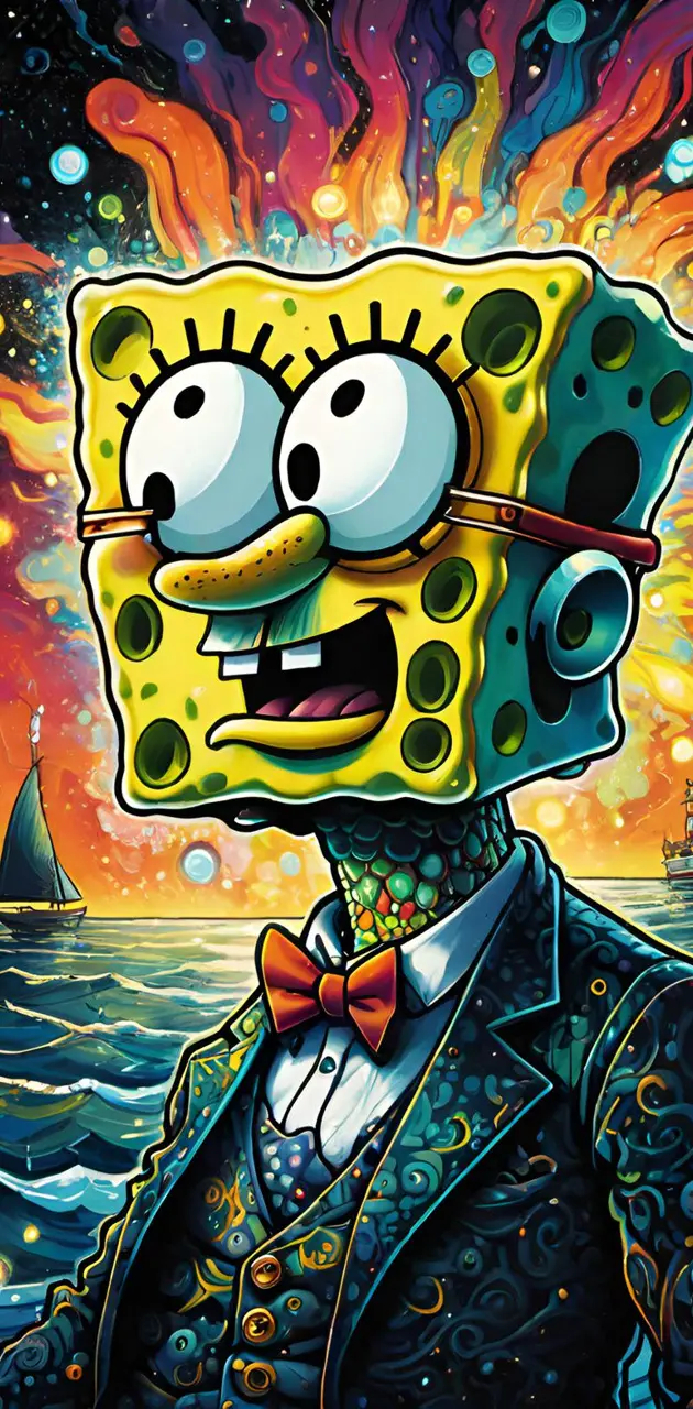 SpongeBob van Gogh