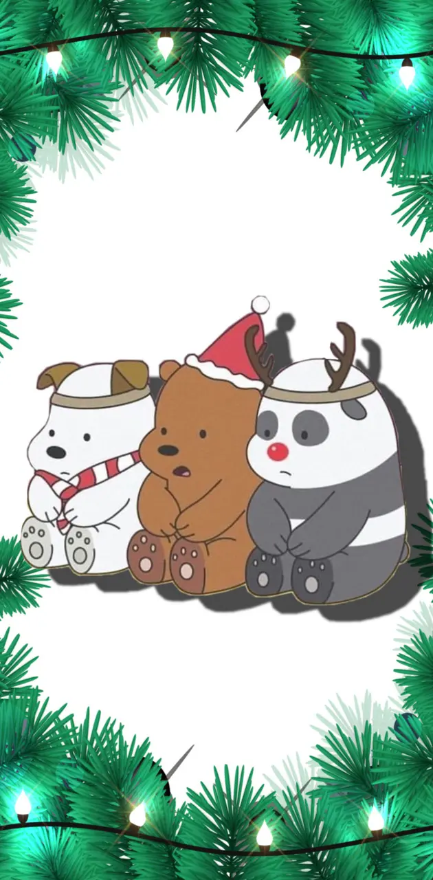 Christmas pandas 