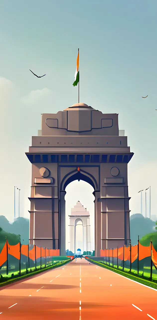 Indian, india gate,nature, national, india,15 August