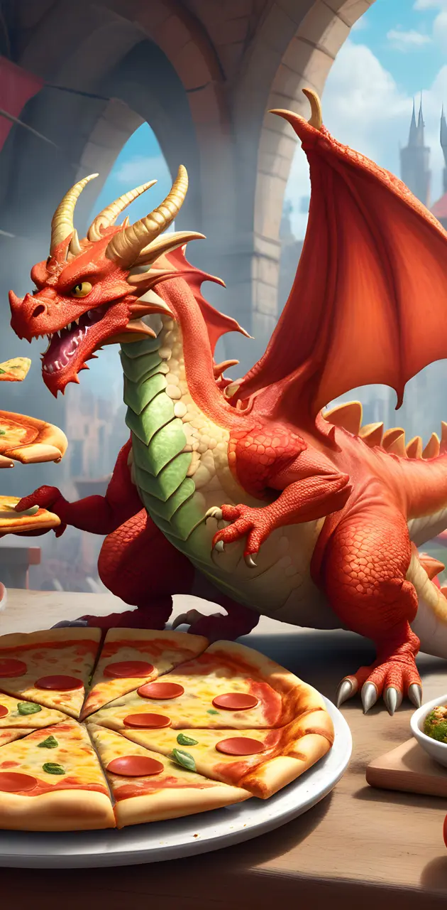pizza dragon