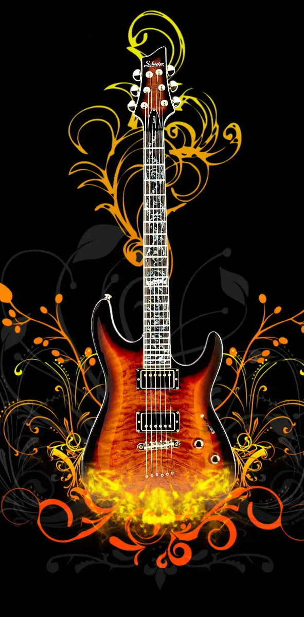Abstract Guitar