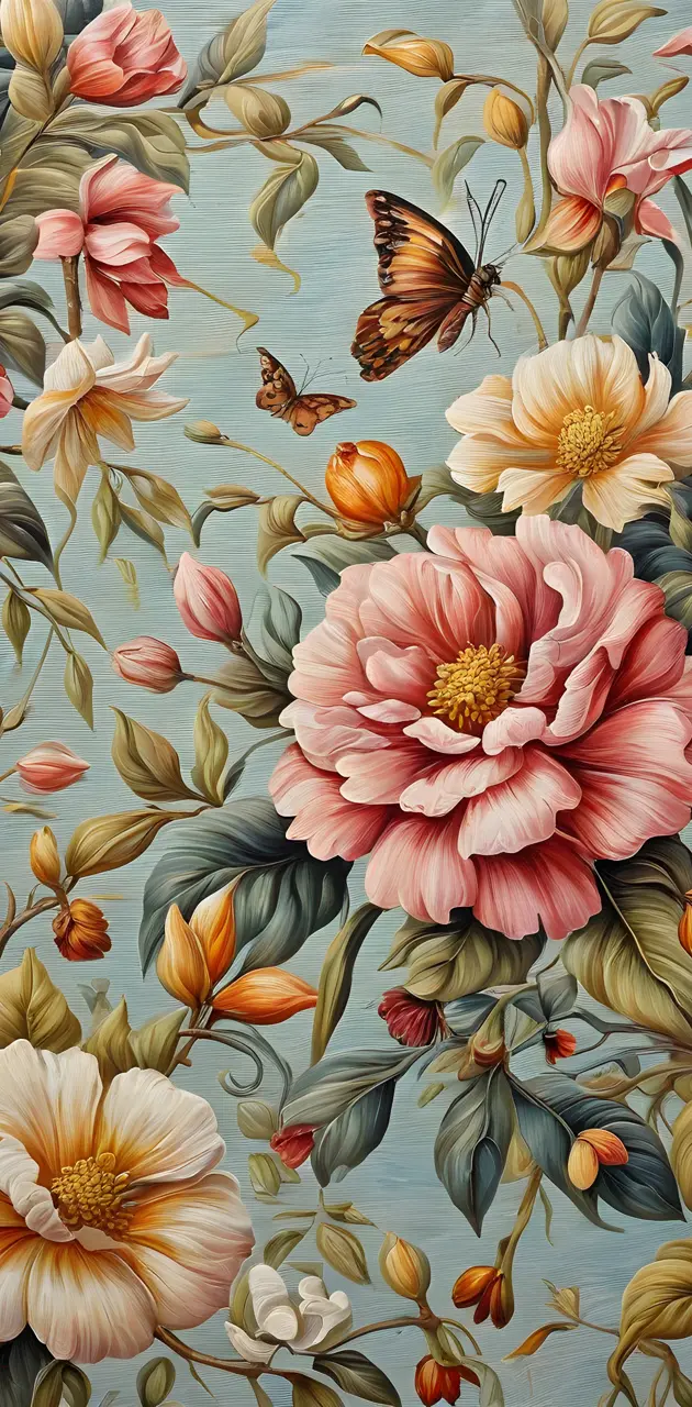 Pretty Floral Wallpaper