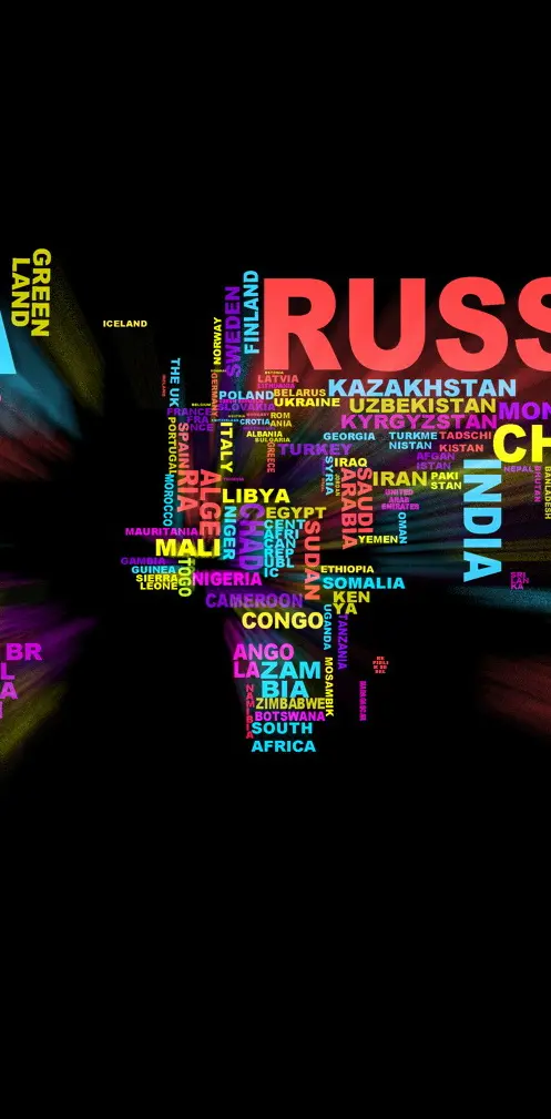 World Map Wordle
