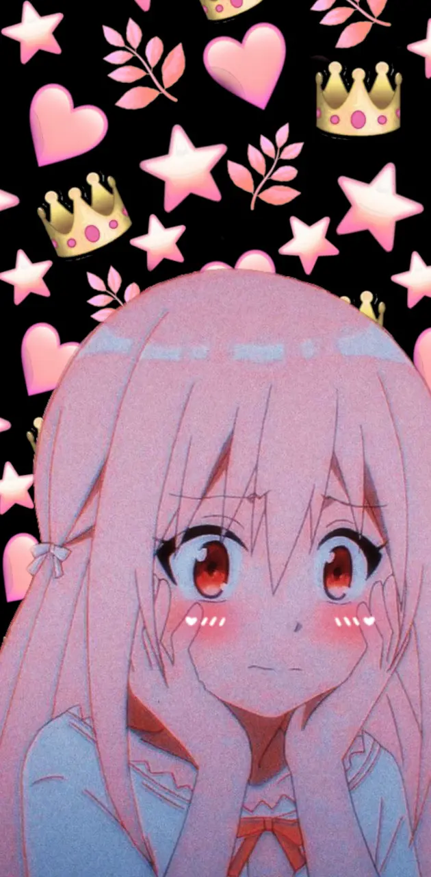 Anime Girl Blushing