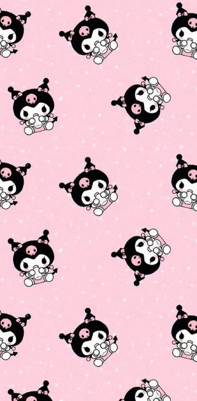 Download My Melody Kuromi Phone Background Image Wallpaper