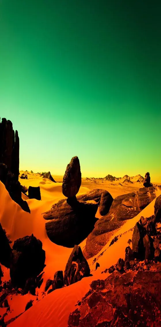Colorful Desert