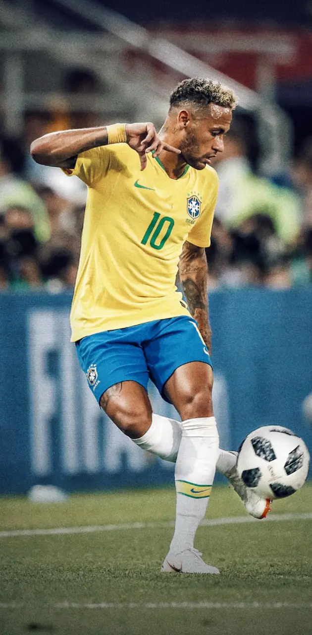 Neymar jr touch ball