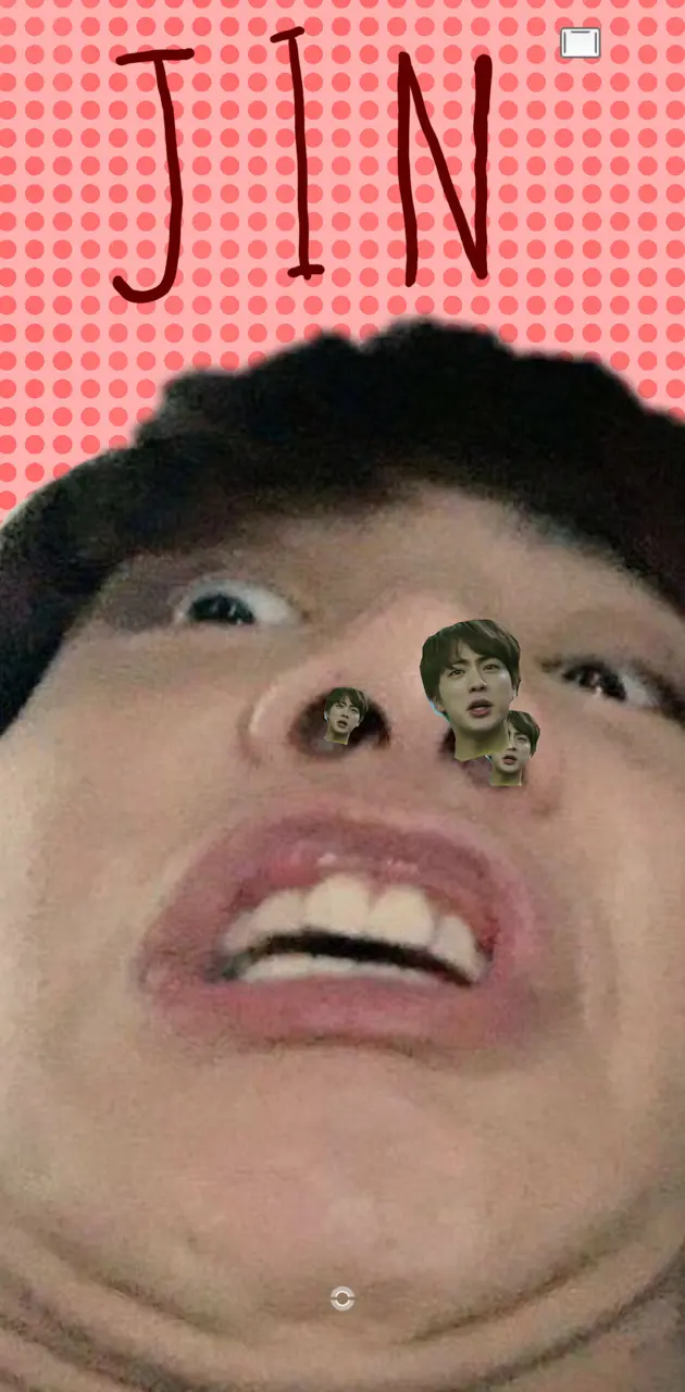 Jin Meme Face