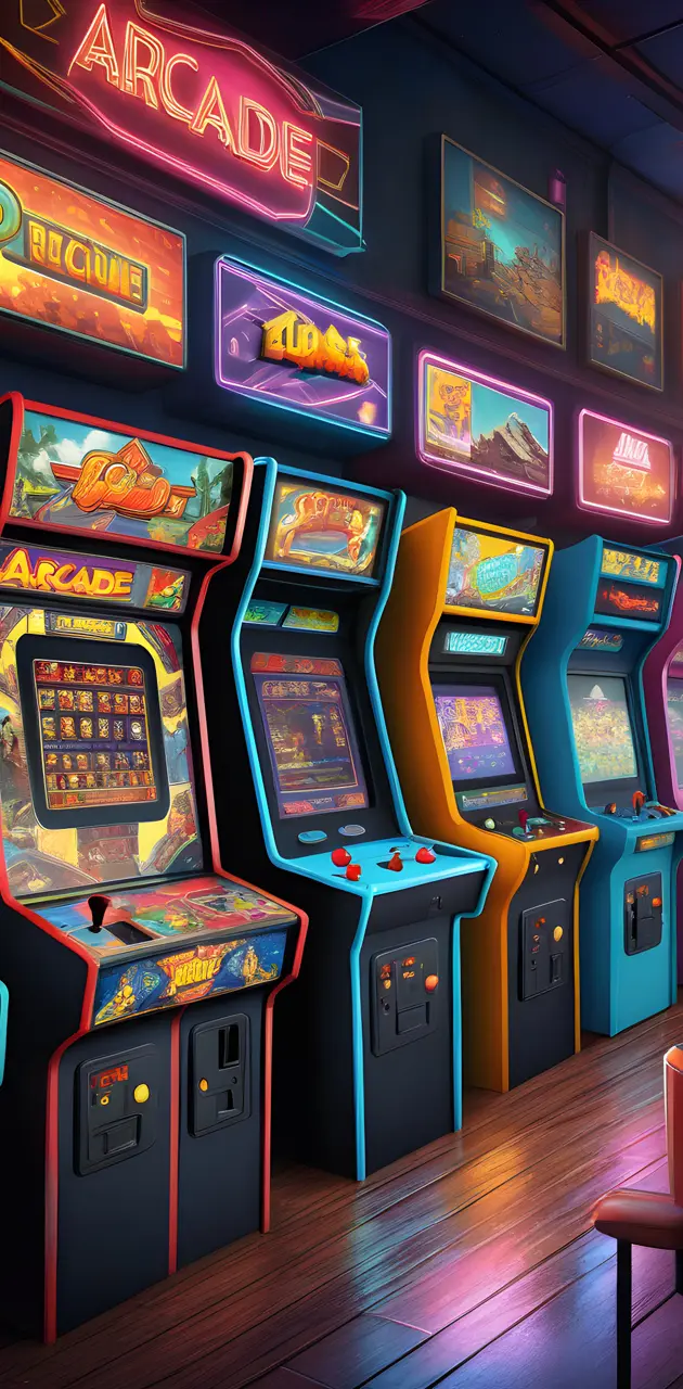 retro game arcade