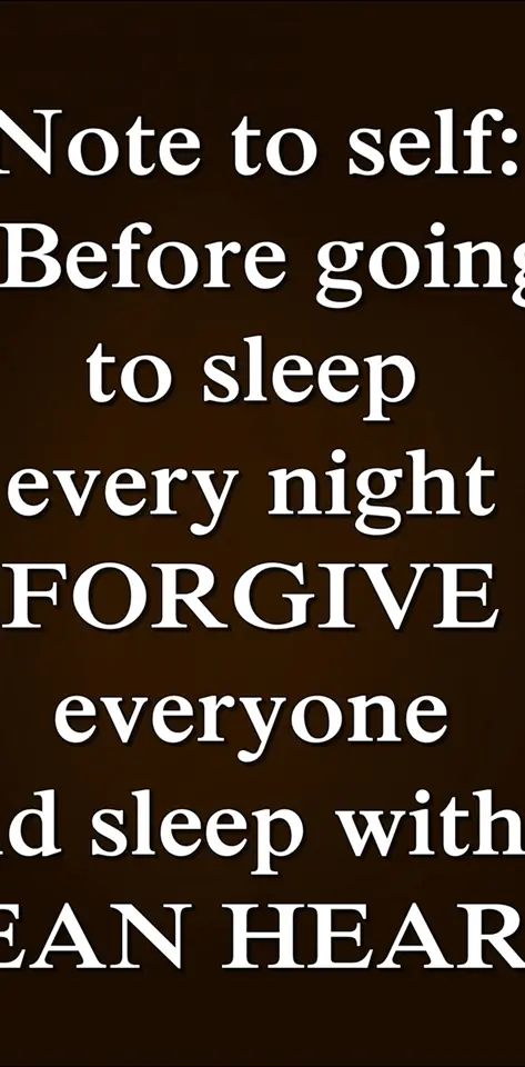 forgive everyone