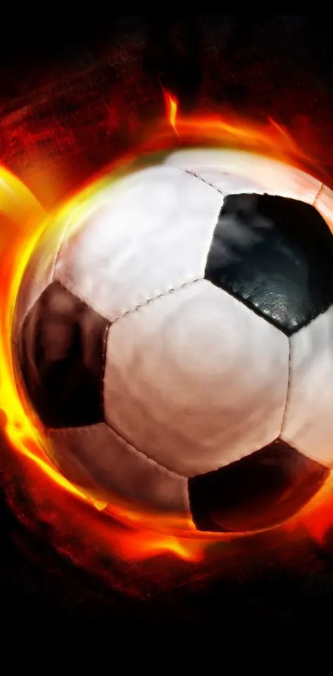Flaming-soccer-ball