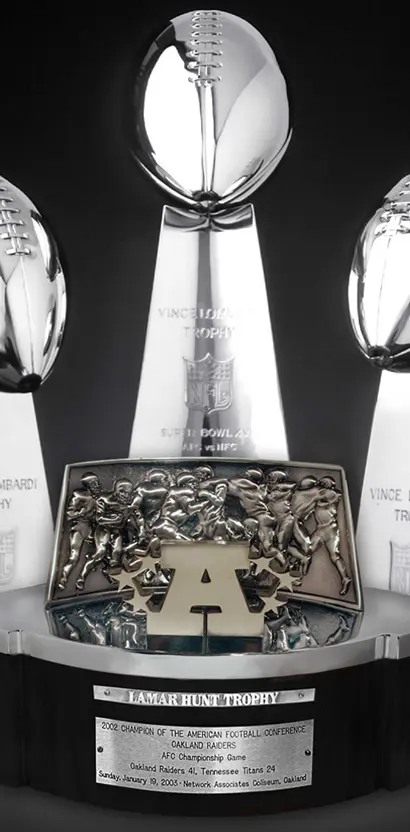 Download Raiders Super Bowl Trophy Wallpaper