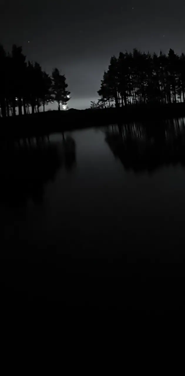  Lake at night