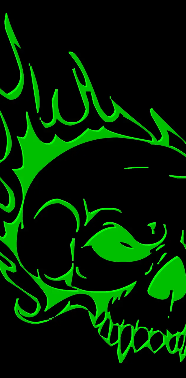 green skull5