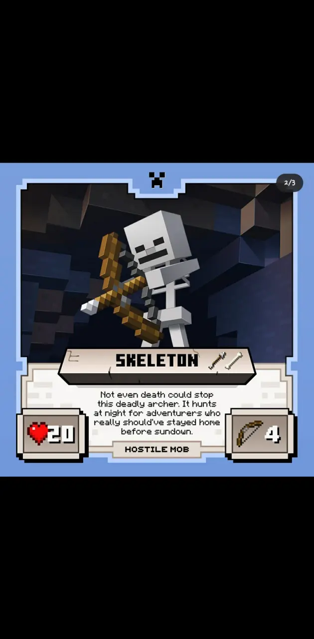 Minecraft skeleton