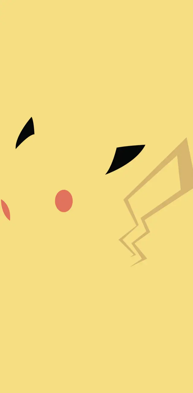 Minimalist Pikachu