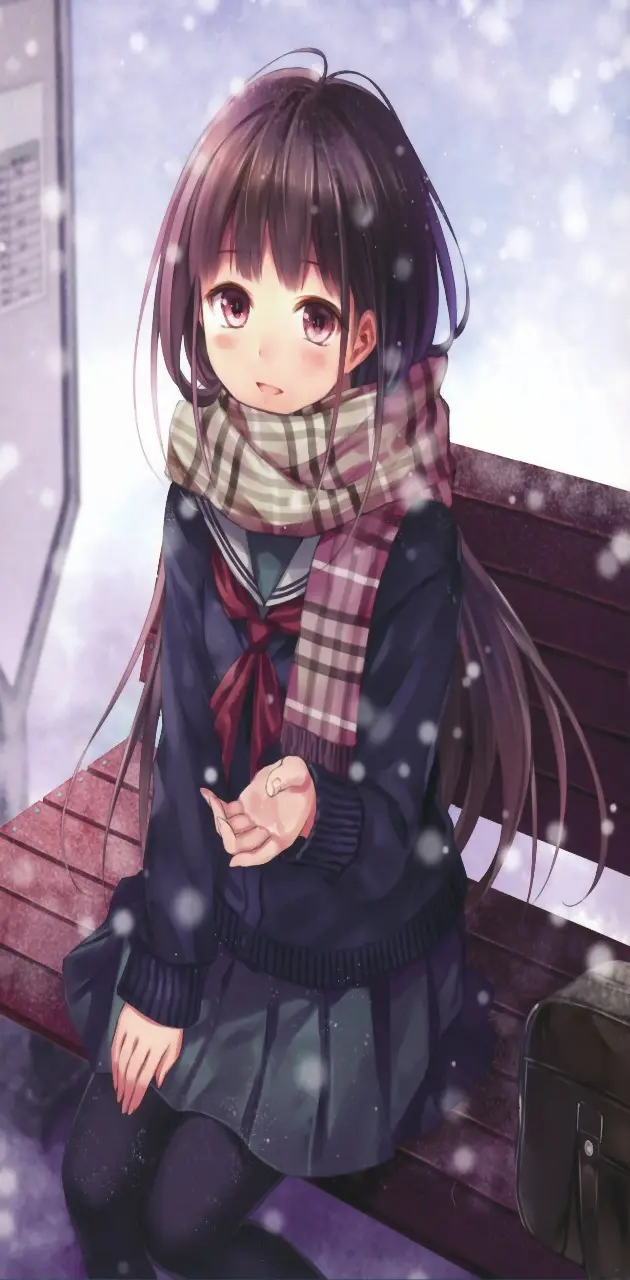 Anime Girl winter