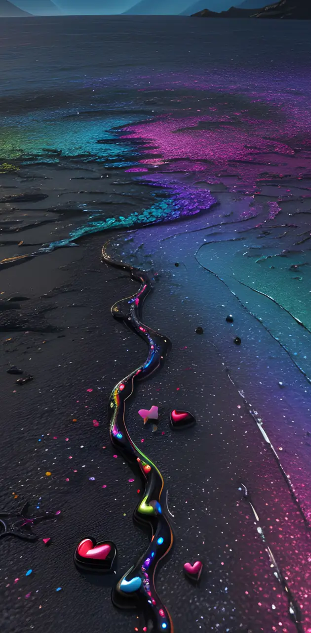 oil slick rainbow 