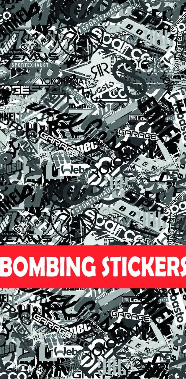 bombing stickers