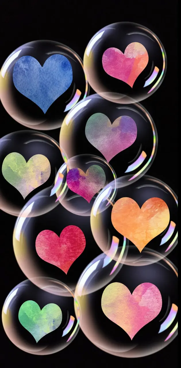 Bubble Hearts