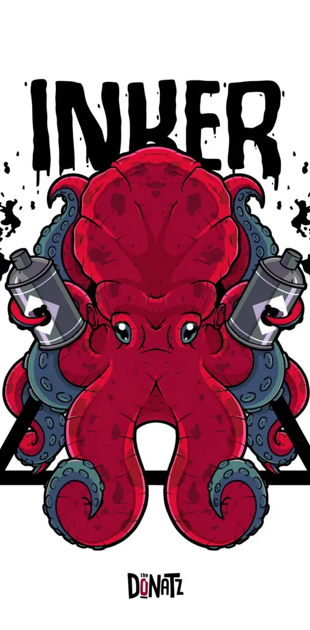 RED octopus 