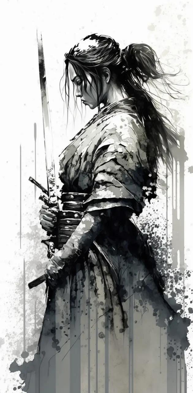 woman with a sword