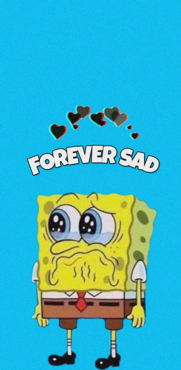 spongebob and patrick sad