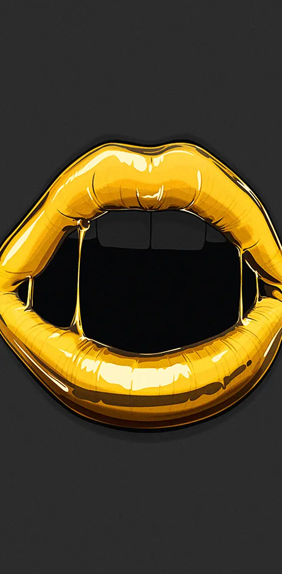 Golden Lips Open